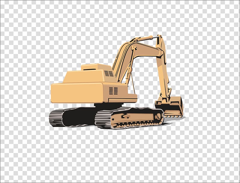 Machine Backhoe loader Crane Work Architectural engineering, excavator transparent background PNG clipart