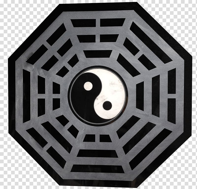 I Ching Bagua Yin and yang Taoism Symbol, symbol transparent background PNG clipart