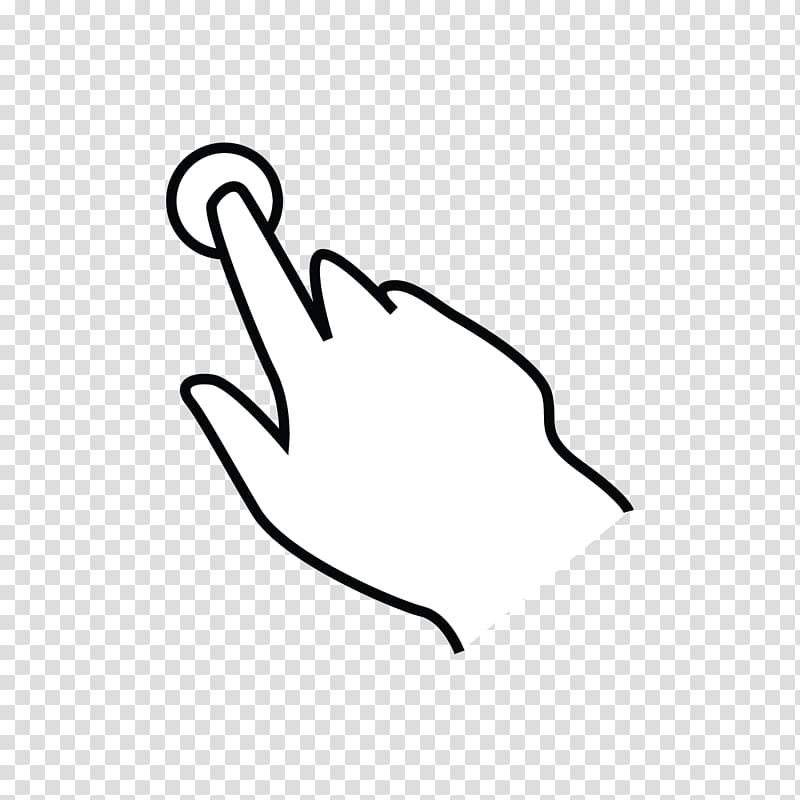 Finger Tap Computer Icons, tap transparent background PNG clipart