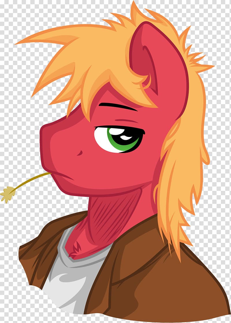 Pony Big McIntosh Applejack Apple Bloom, big mac transparent background PNG clipart