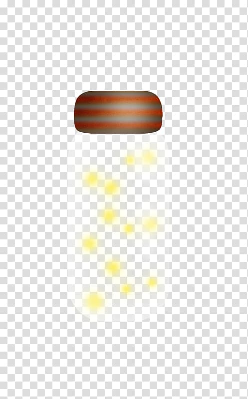 Material Yellow Pattern, Firefly bottle transparent background PNG clipart