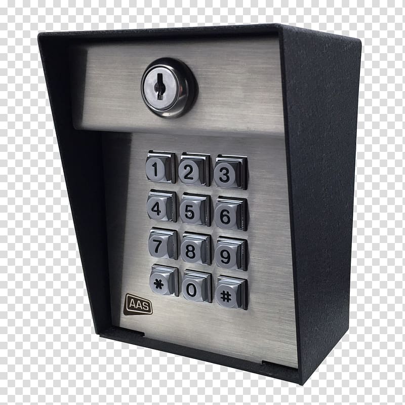 Safe Keypad Access control Gate Proximity card, safe transparent background PNG clipart