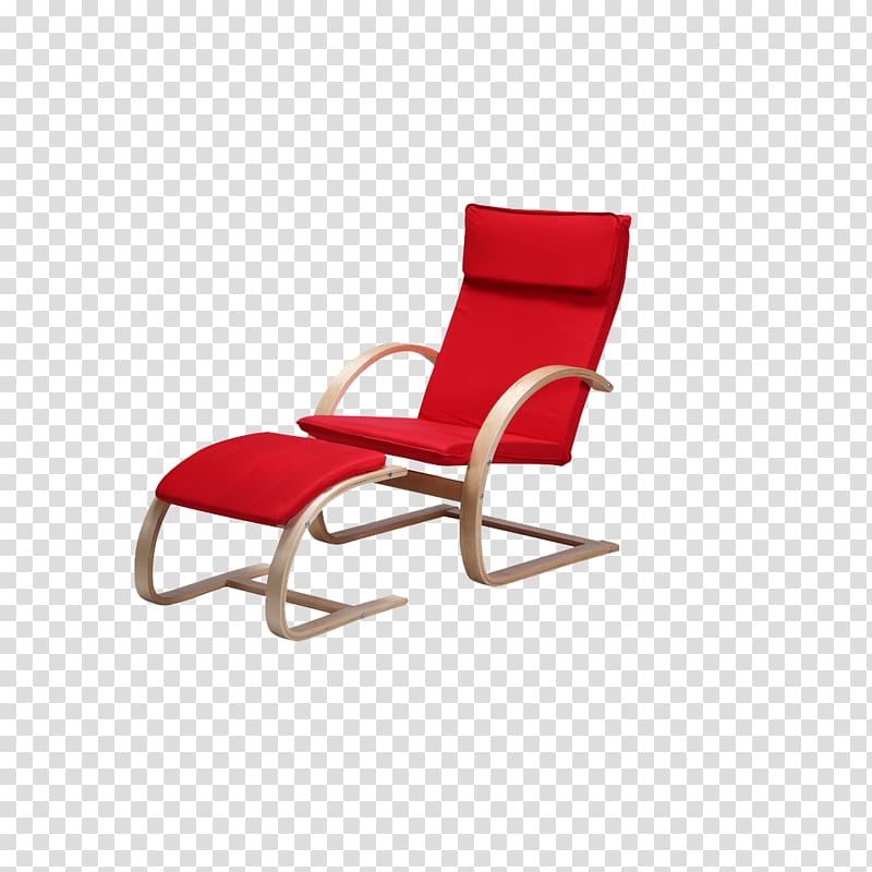 Deckchair Ottoman Chaise longue, chair transparent background PNG clipart