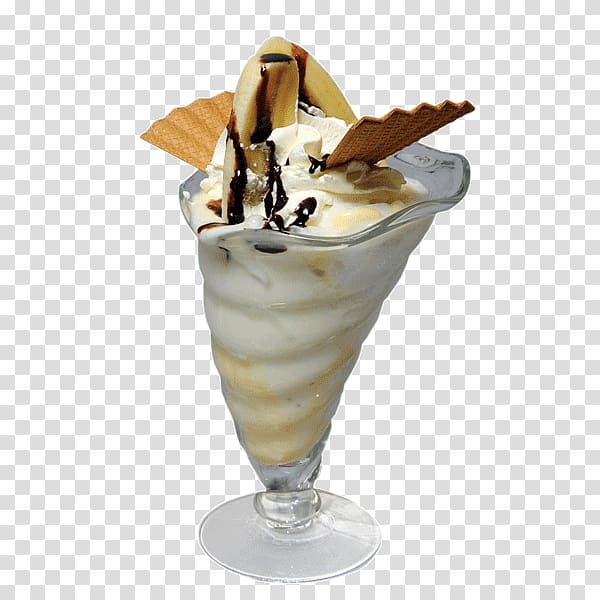 Sundae Chocolate ice cream Knickerbocker glory, ice cream transparent background PNG clipart