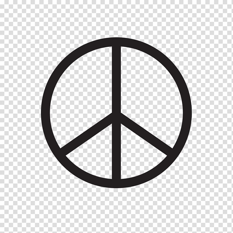 Peace symbols Happiness Hippie, symbol transparent background PNG clipart