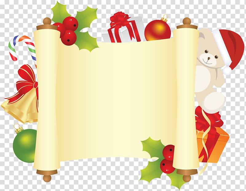 Santa Claus Paper Christmas , christmas border library transparent background PNG clipart