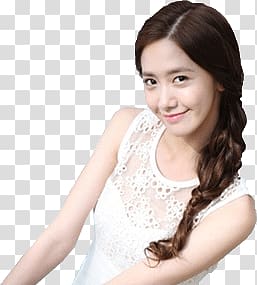 woman smiling, Im Yoona transparent background PNG clipart