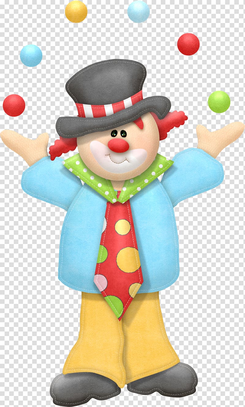 Circus Clown , carnival balloons transparent background PNG clipart