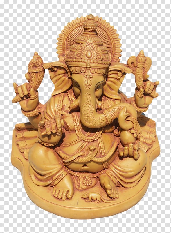 Ganesha Shiva Deity Hinduism, Elephant god Ganesha transparent background PNG clipart