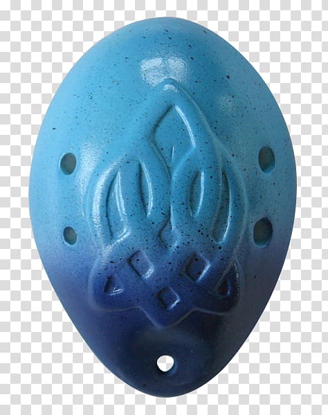 Ocarina Ceramic Alt-lite Color Light blue, others transparent background PNG clipart