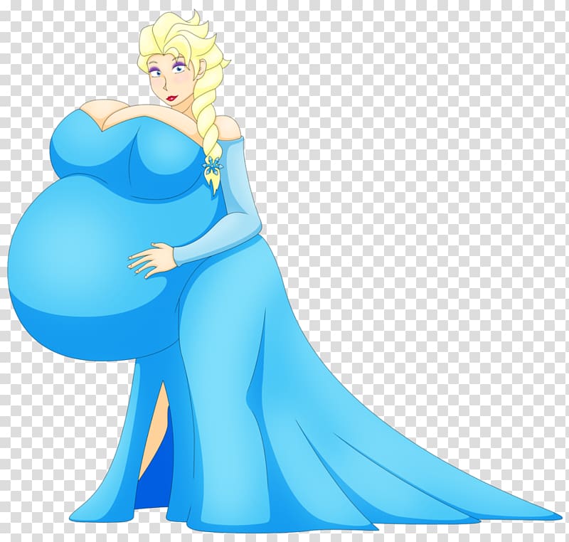 Elsa Anna Art Kristoff Let It Go, pregnant woman transparent background PNG clipart