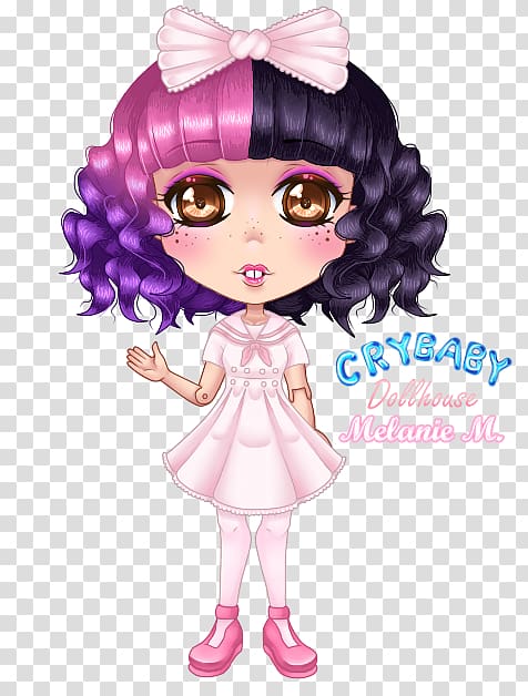 Dollhouse Cry Baby Chibi Mangaka Fan art, Baby chibi transparent background PNG clipart