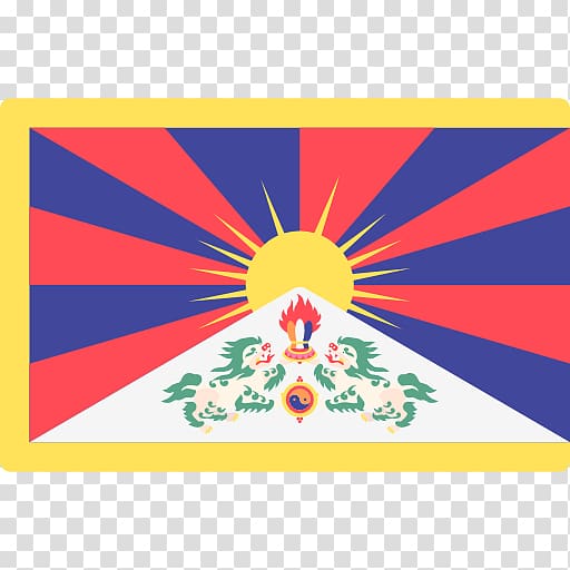 Flag of Tibet National flag Free Tibet, tibetan astragalus transparent background PNG clipart