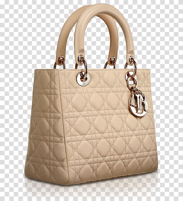 Tote bag Christian Dior SE Lady Dior Handbag, bag transparent background PNG clipart