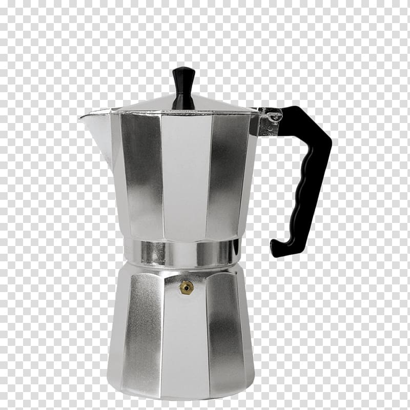 Moka pot Espresso Coffee Cafe Caffè mocha, Coffee Percolator transparent background PNG clipart