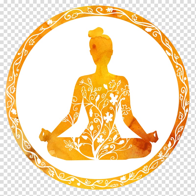 Lotus position graphics Meditation Illustration, Silhouette transparent background PNG clipart