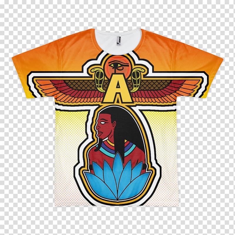 Ancient Egyptian deities T-shirt Atum Deity, T-shirt transparent background PNG clipart