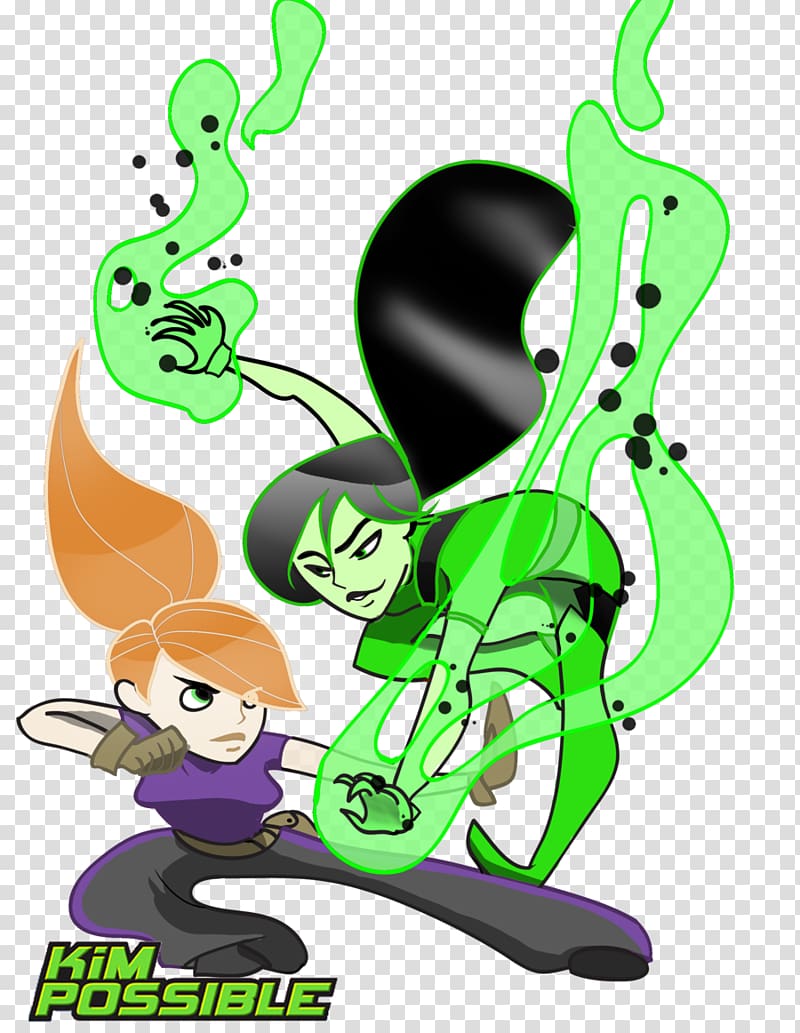 Shego Ron Stoppable Animation, Kim possible transparent background PNG clipart