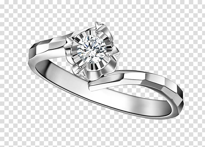 Ring Diamond Platinum, Diamond ring transparent background PNG clipart