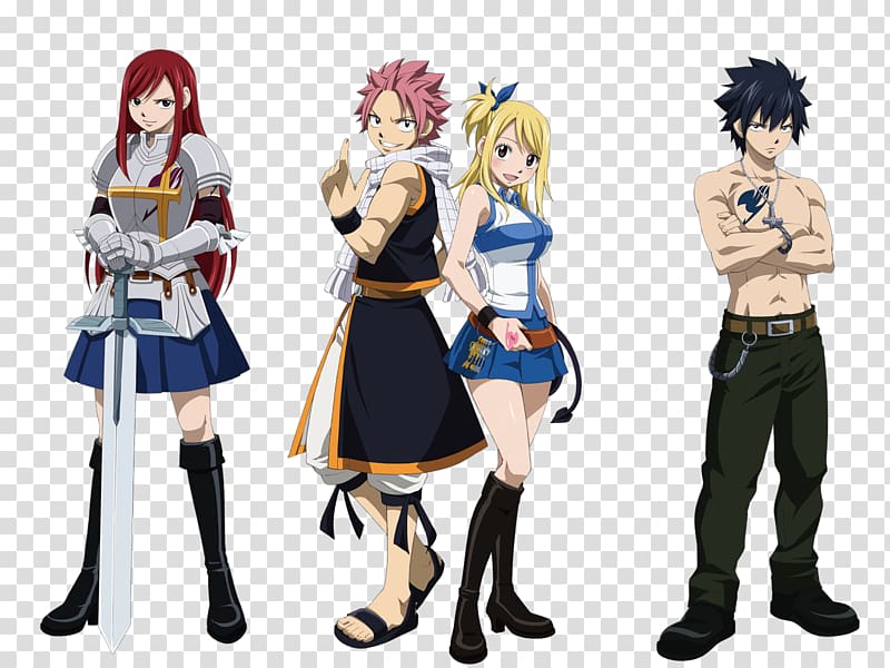 Happy Fairy Tail Character Protagonist Anime, Fairy Tail File transparent background PNG clipart