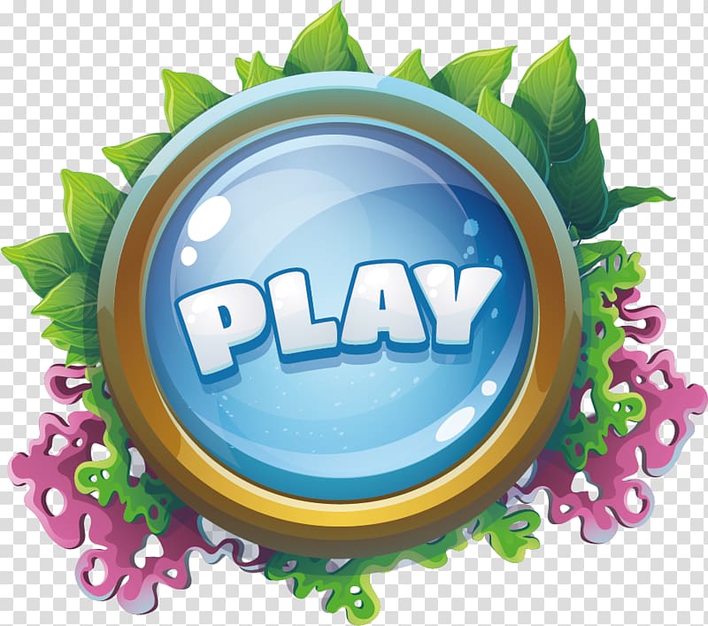 play , Button Resource Icon, The Start button transparent background PNG clipart