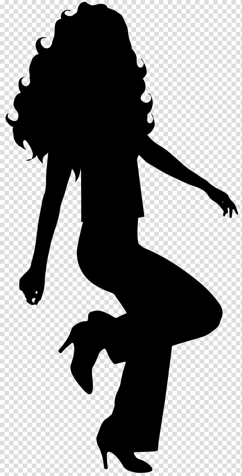 silhouette of woman art, Dancing Girl Silhouette Dance , Dancing Girl Silhouette transparent background PNG clipart