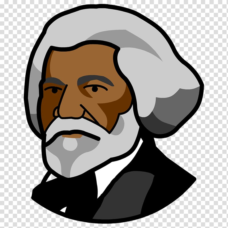 Frederick Douglass Escape from slavery Drawing Underground Railroad , comics studies transparent ...