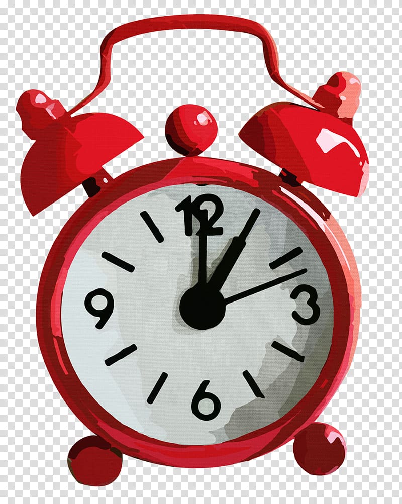 Alarm Clocks Cartoon , clock transparent background PNG clipart