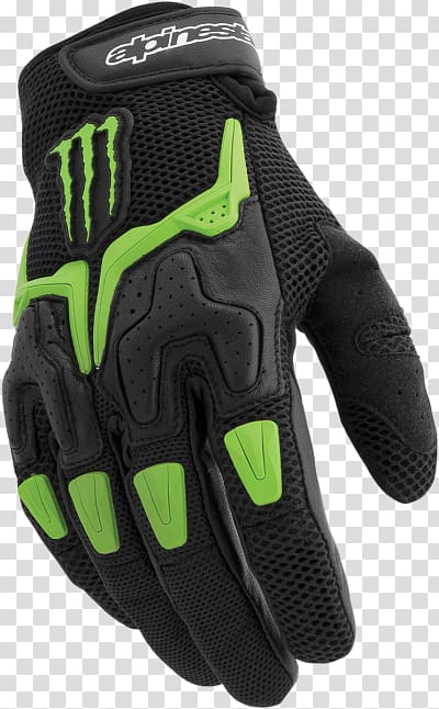 Monster Energy Cycling glove Motorcycle Leather, motorcycle transparent background PNG clipart