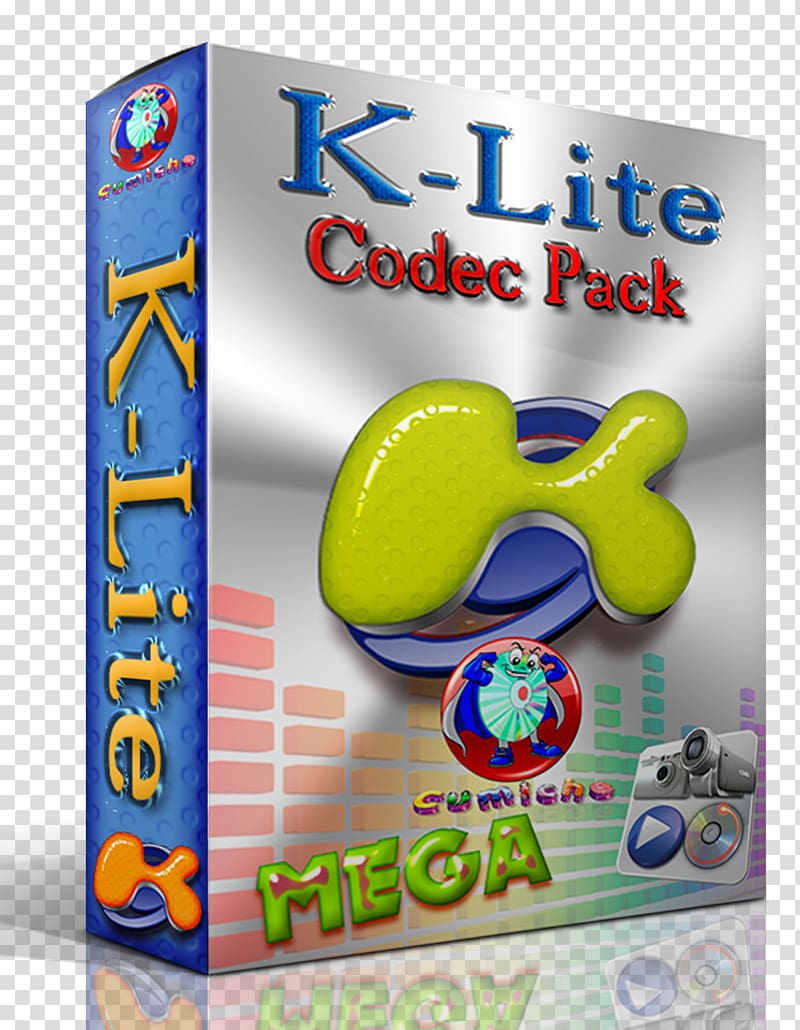 K-Lite Codec Pack DirectShow ffdshow Video for Windows, Software Pack transparent background PNG clipart