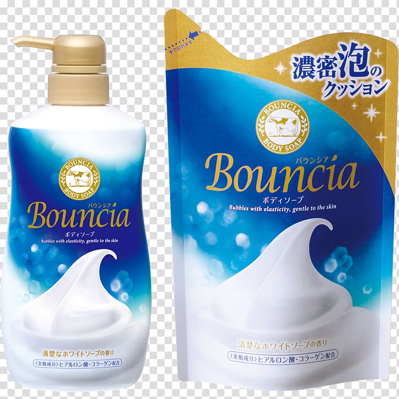 Shower gel Soap Perfume Cosmetics Gyunyu Bouncia Premium Floral Body Wash, Cow Brands transparent background PNG clipart