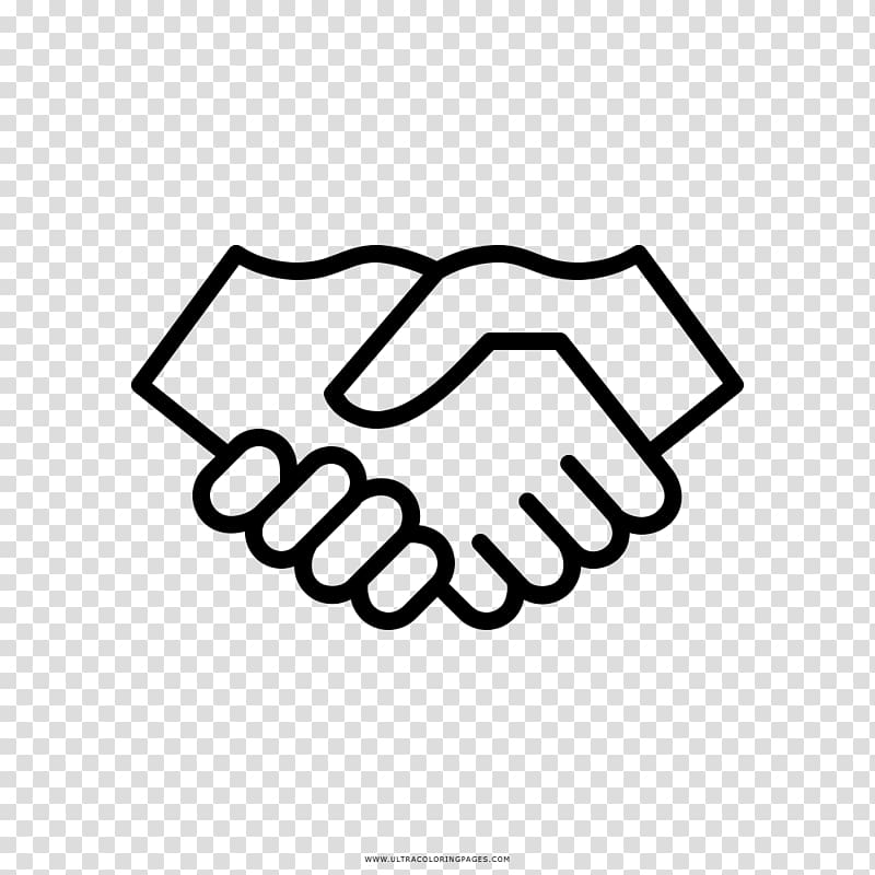 Computer Icons Handshake, hand draw transparent background PNG clipart