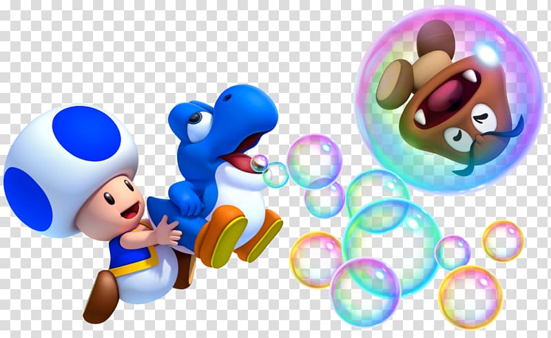 New Super Mario Bros. U Mario & Yoshi, yoshi transparent background PNG clipart