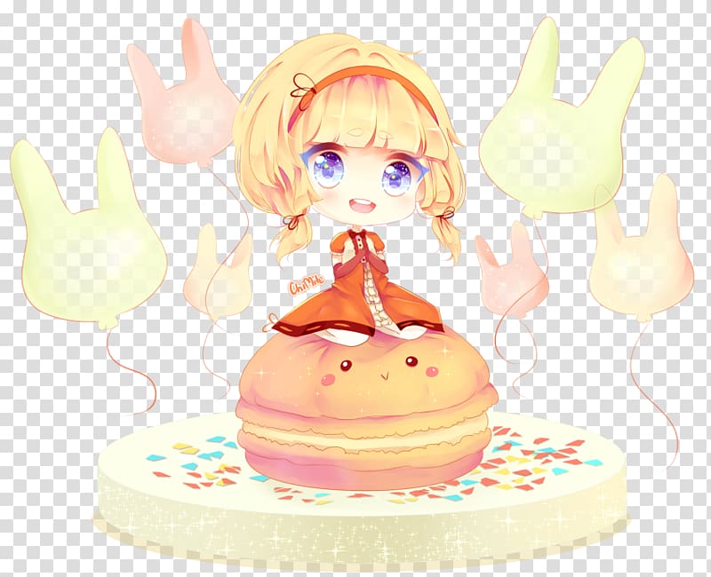 Torte Cake decorating Cartoon Character, hbd transparent background PNG clipart