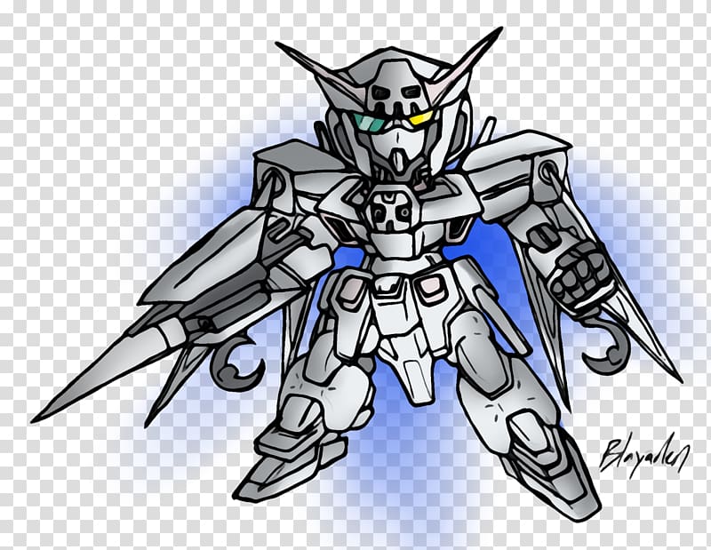 Mecha SD Gundam Drawing Art, Chibi transparent background PNG clipart