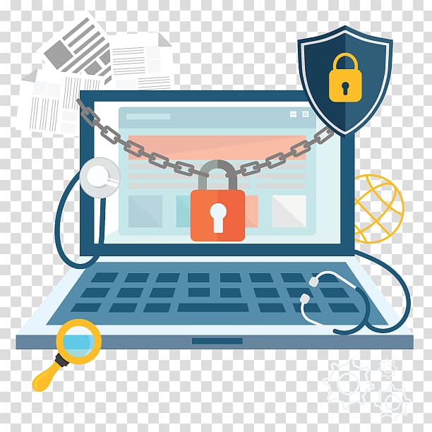 laptop computer encryption art, Computer security Managed security service Information technology Cyberwarfare, others transparent background PNG clipart