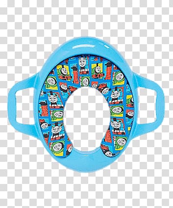 Thomas Train potty seat, Baby Toilet Seat transparent background PNG clipart