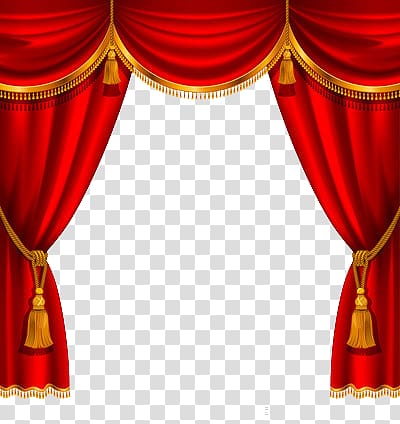 stage curtain transparent background PNG clipart