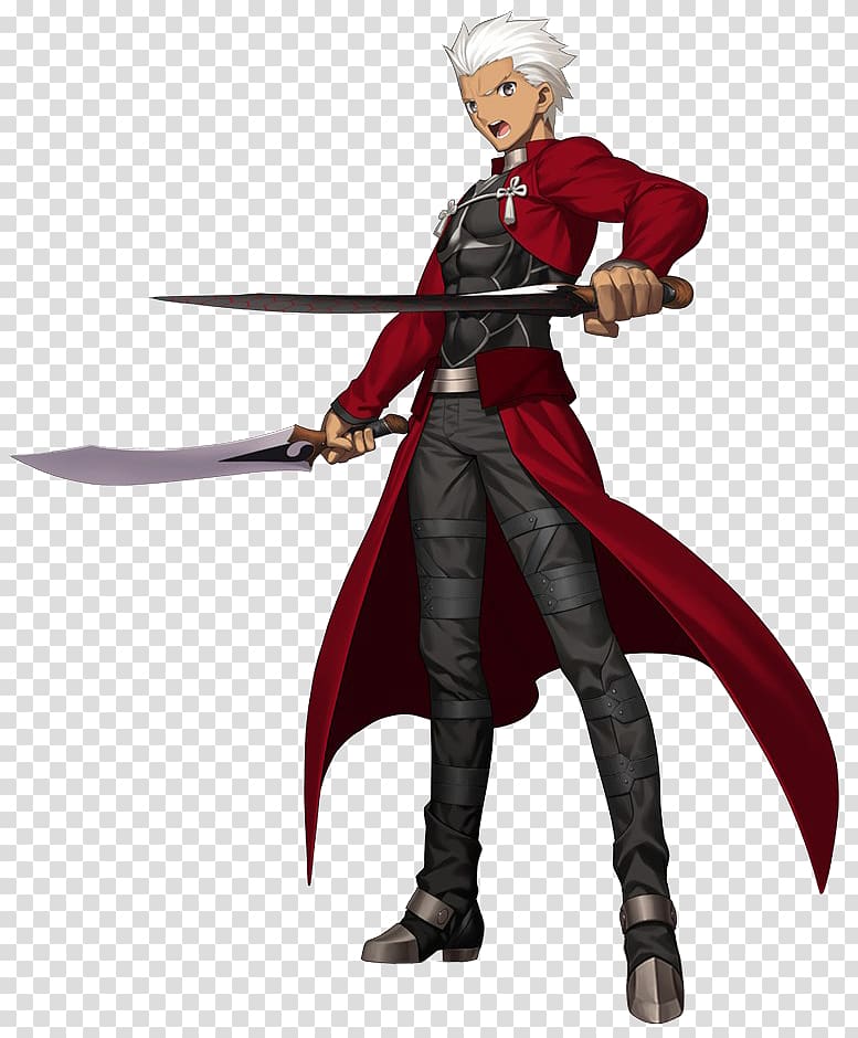 Fate/stay night Fate/Grand Order Archer Shirou Emiya Saber, archer transparent background PNG clipart
