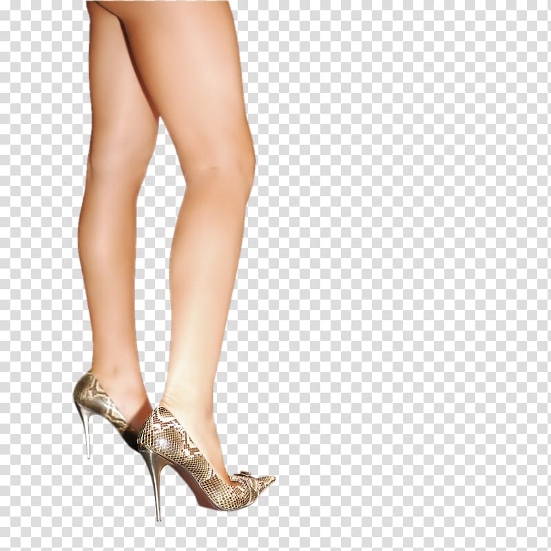 High-heeled shoe Toe Calf Woman, woman transparent background PNG clipart