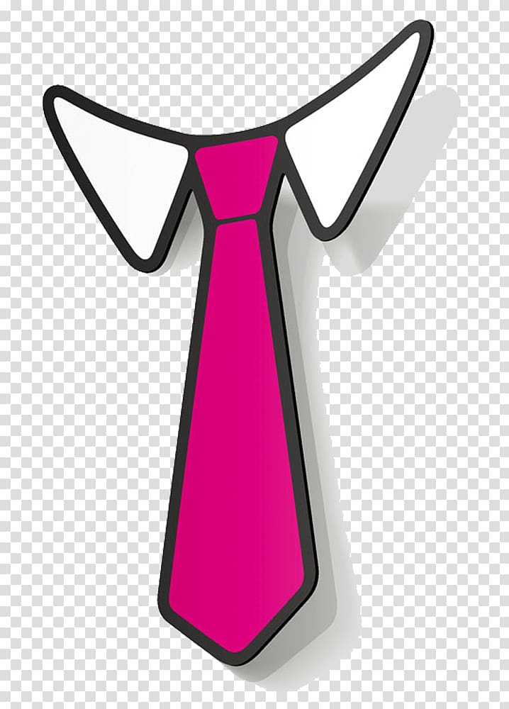 Necktie Suit Bow tie, Red tie transparent background PNG clipart