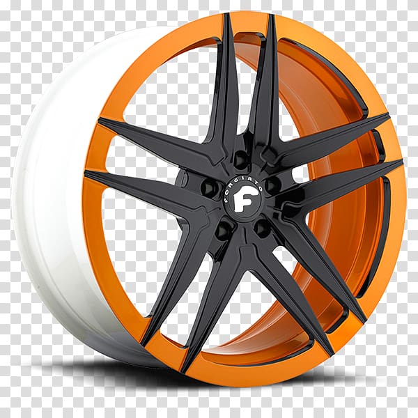Alloy wheel Spoke Rim Lug nut, Forgiato Wheels transparent background PNG clipart