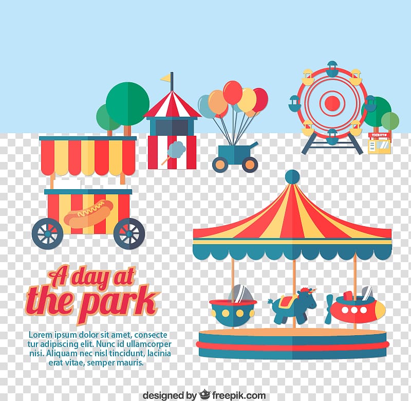 Motiongate Lake Fairfax Park Urban park Amusement park, Amusement Park illustrator material ed, transparent background PNG clipart