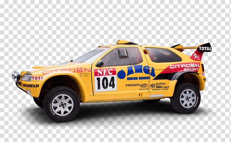 Rally raid Citroën ZX Dakar Car, citroen transparent background PNG clipart