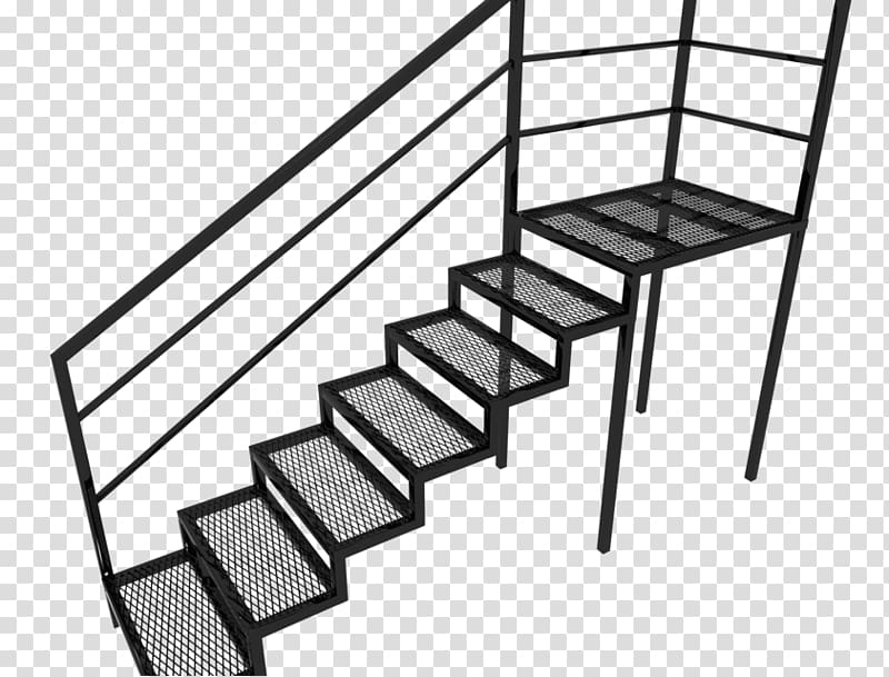 Stairs Metal Steel Stair tread Material, stairs transparent background PNG clipart