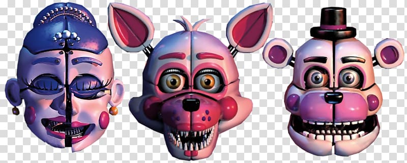 Five Nights at Freddy's 2 Five Nights at Freddy's: Sister Location Jump scare Animatronics, Funtime freddy transparent background PNG clipart