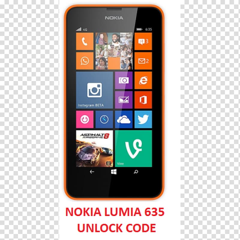 Nokia Lumia 630 Nokia Lumia 530 Nokia Lumia 635 Nokia XL, network code transparent background PNG clipart