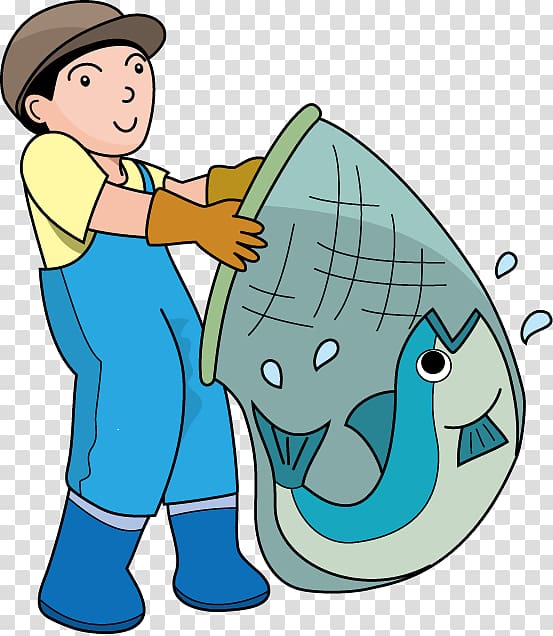 Fishing Fisherman , Net transparent background PNG clipart