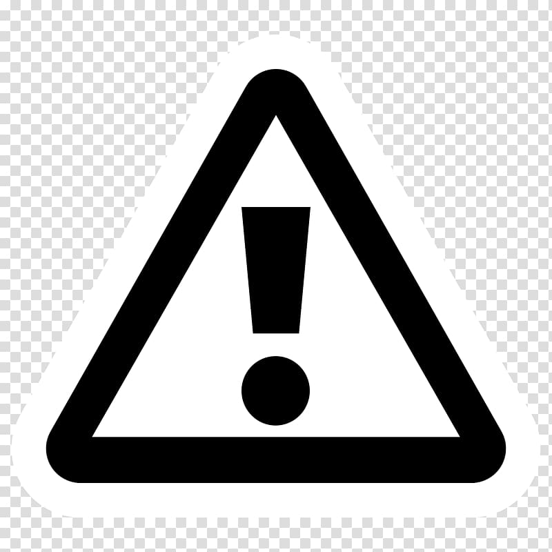 Computer Icons Symbol , warning signs transparent background PNG clipart