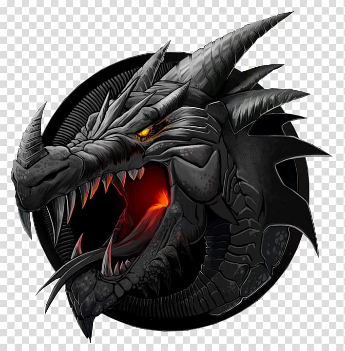 black dragon symbol